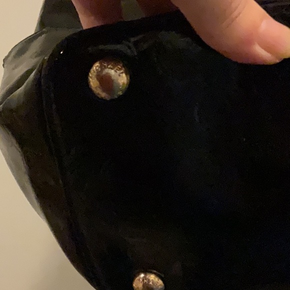 Michael by Michael Kors Black and Tan Tote Bag - Picture 4 of 13